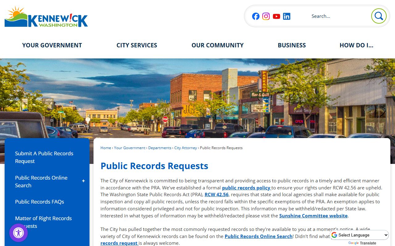 Kennewick recent arrests public records request source
