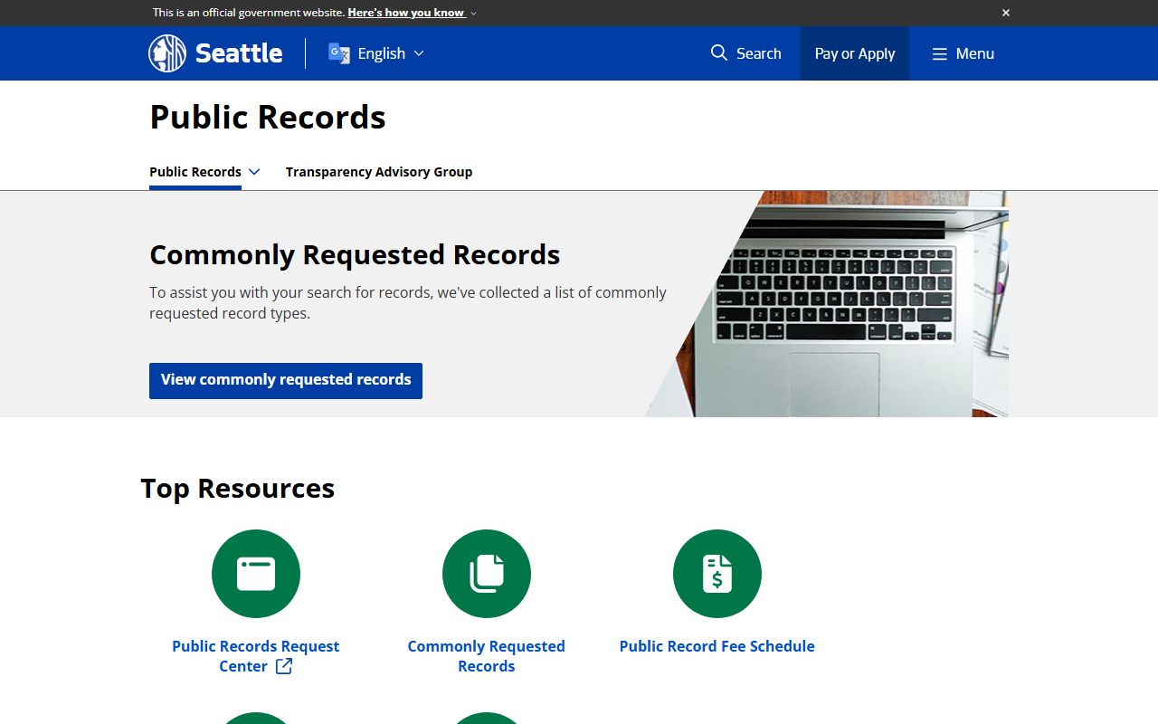 Seattle recent arrests public records source