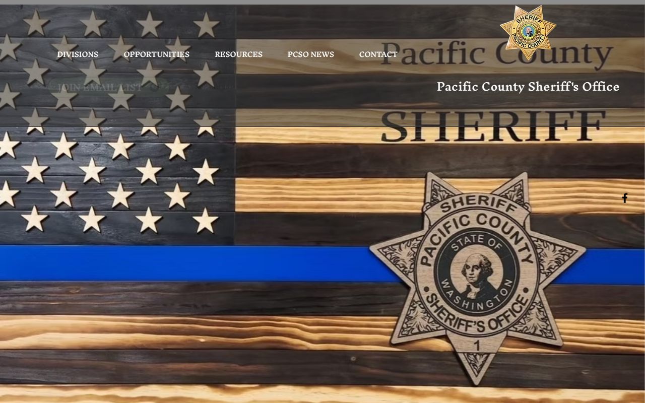 Pacific County recent arrests sheriff office source