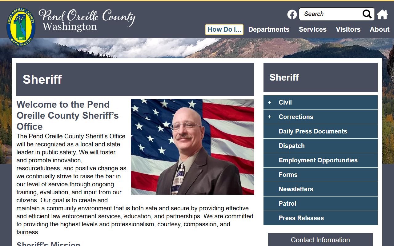 Pend Oreille County recent arrests sheriff office source