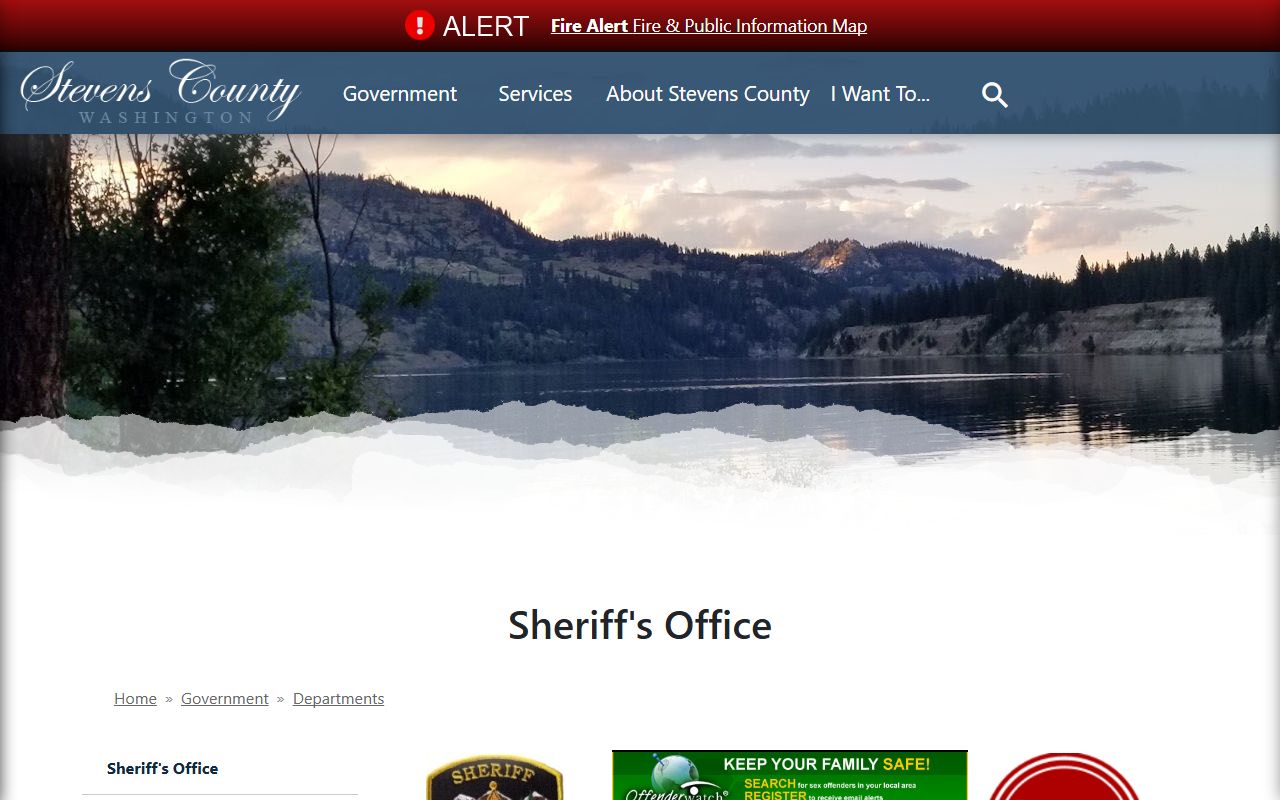 Stevens County recent arrests sheriff office source